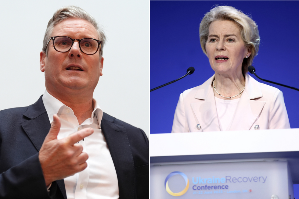 Keir Starmer, Ursula von der Leyen