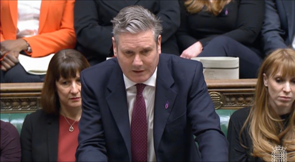 Keir Starmer was attacked for 'political opportunism' by Rishi Sunak during PMQs