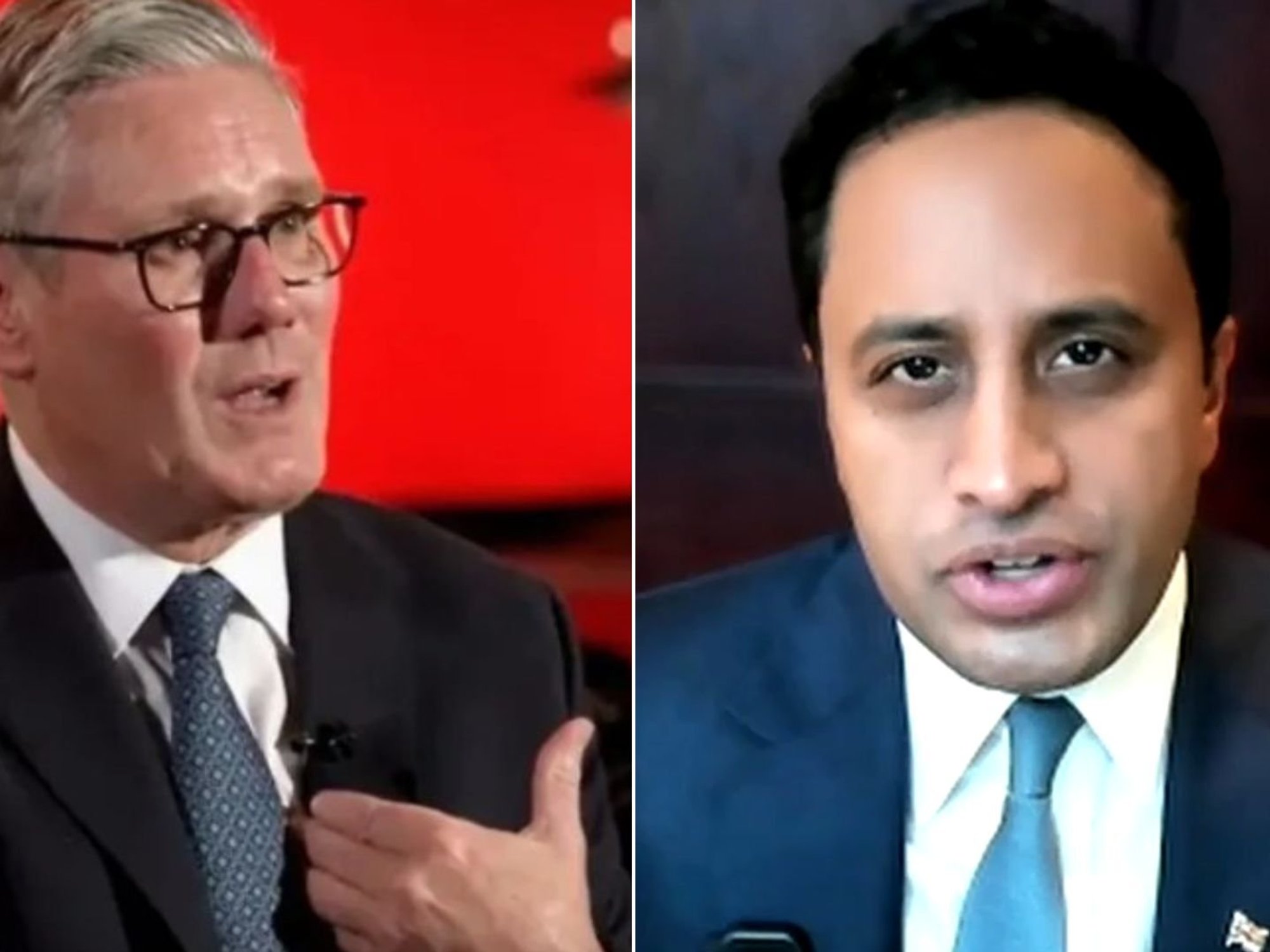 Keir Starmer, Zia Yusuf