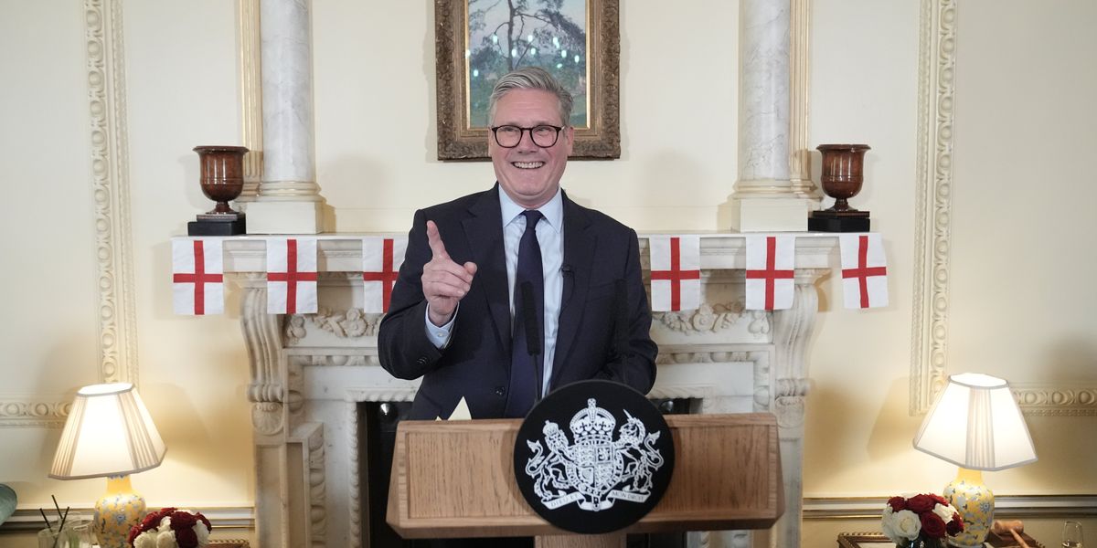 Keir Starmer declares England’s flag ‘belongs to us’ in St George’s Day message Keir Starmer declares England’s flag ‘belongs to us’ in St George’s Day message
