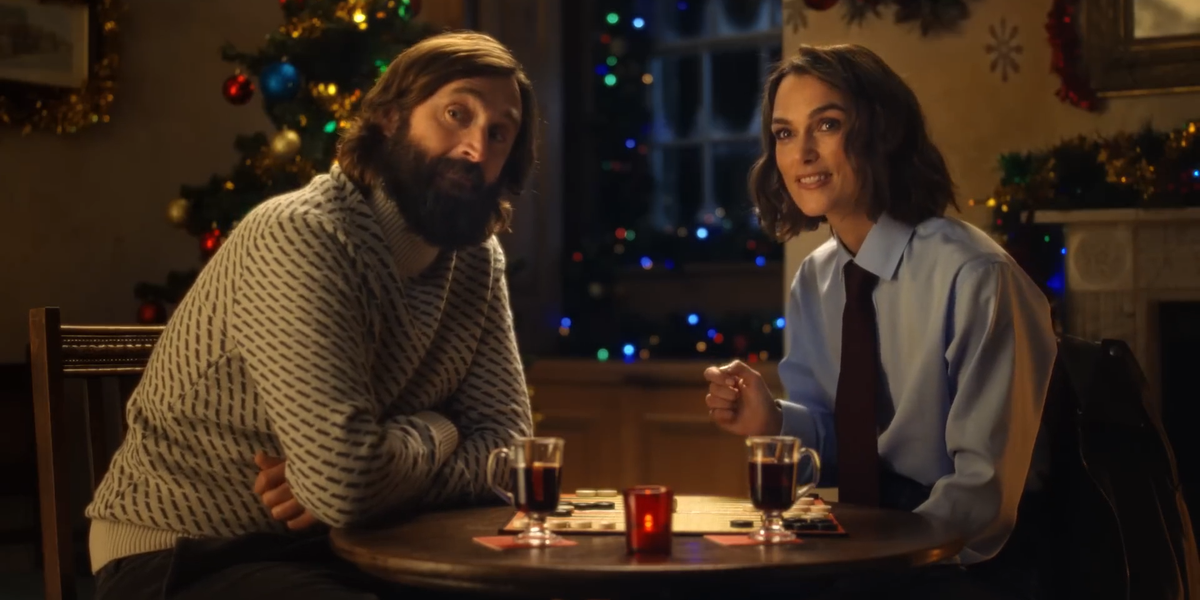 Keira Knightley stars with Joe Wilkinson in Waitrose’s heart warming new Christmas advert -WATCH