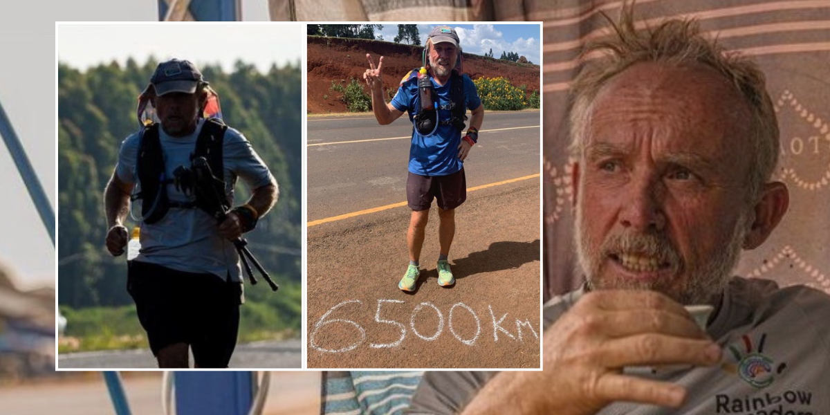 NextImg:Briton running length of Africa kidnapped and hit over head with hand grenade in Ethiopia before negotiating his own release