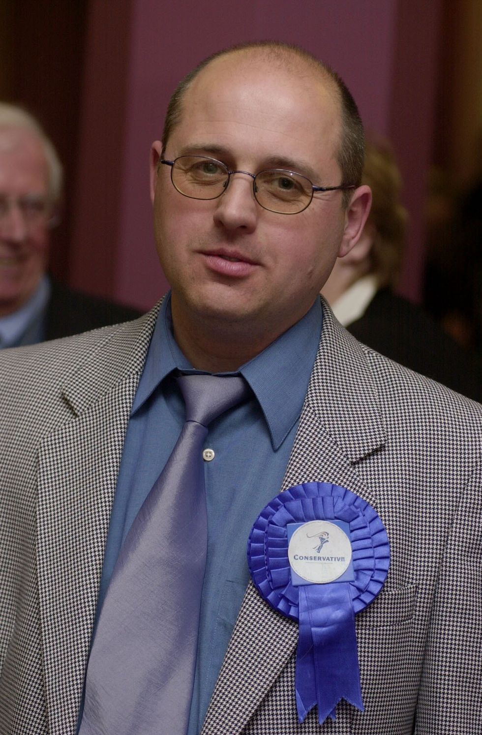 Keith Prince after winning Redbridge's Barkingside by-election at Ilford Town Hall in Ilford, Essex