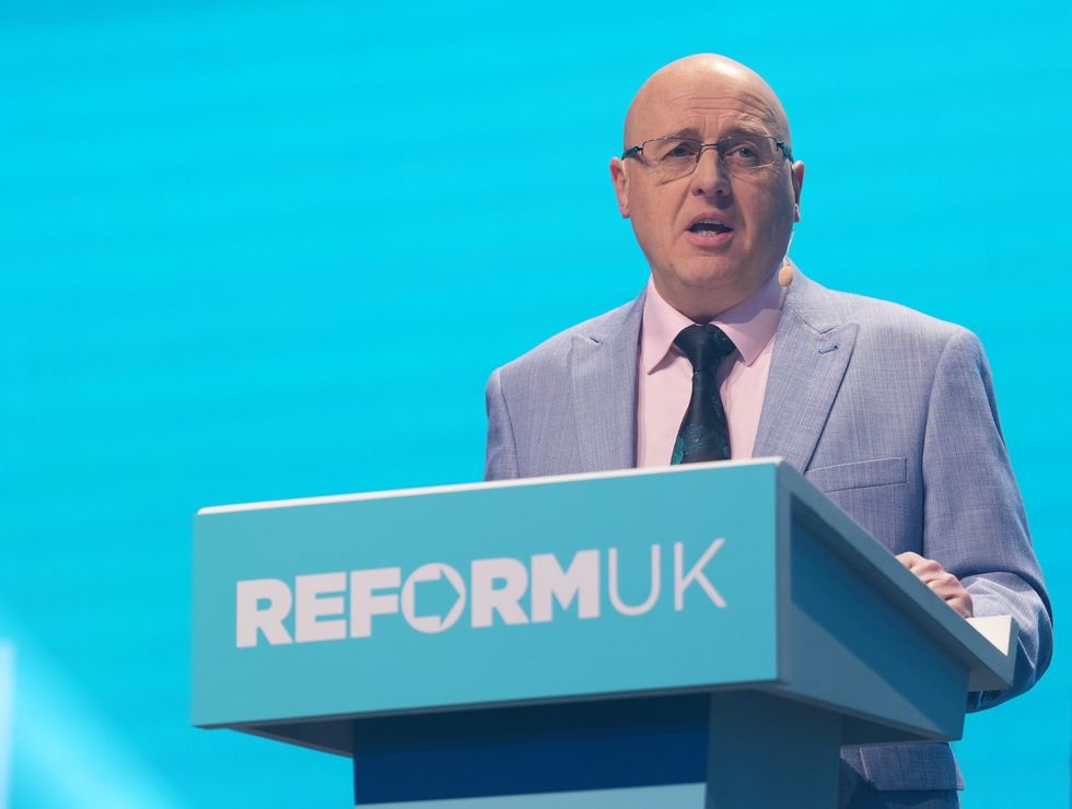 Keith Prince defected from the Tories to Reform UK last October