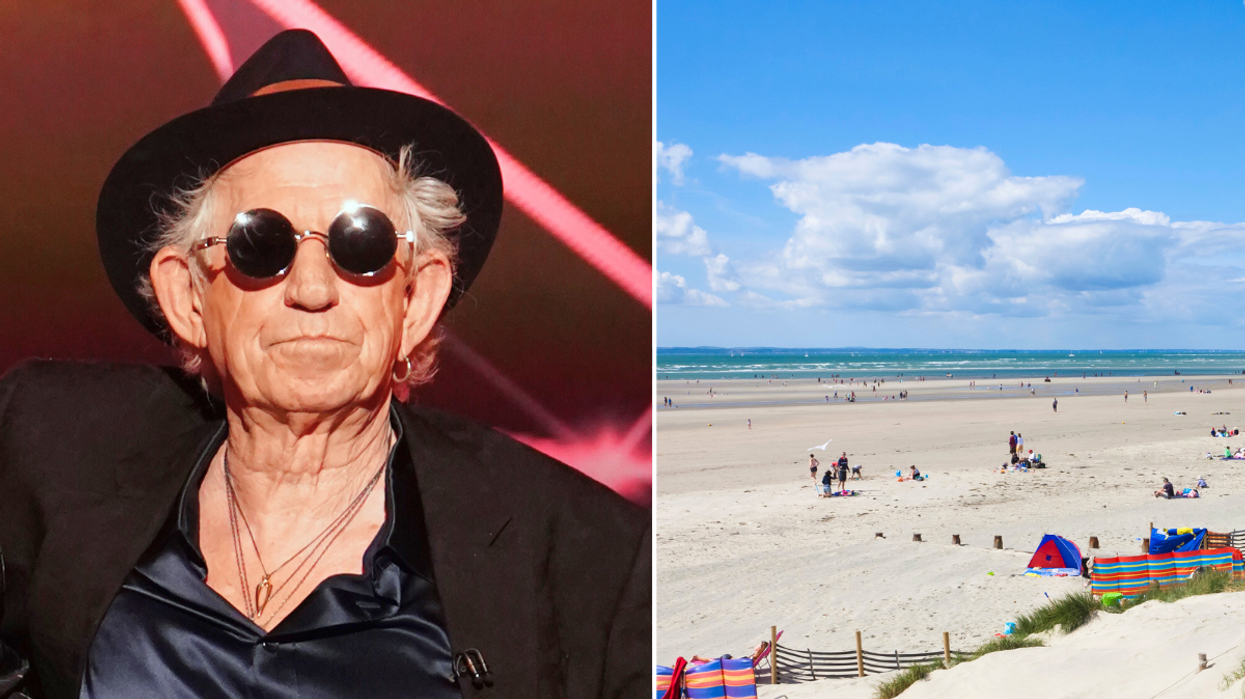 Keith Richards West Wittering beach
