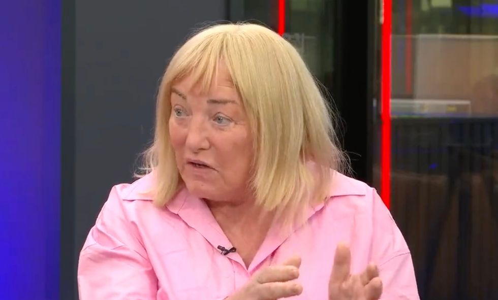 Kellie Maloney speaking on GB News