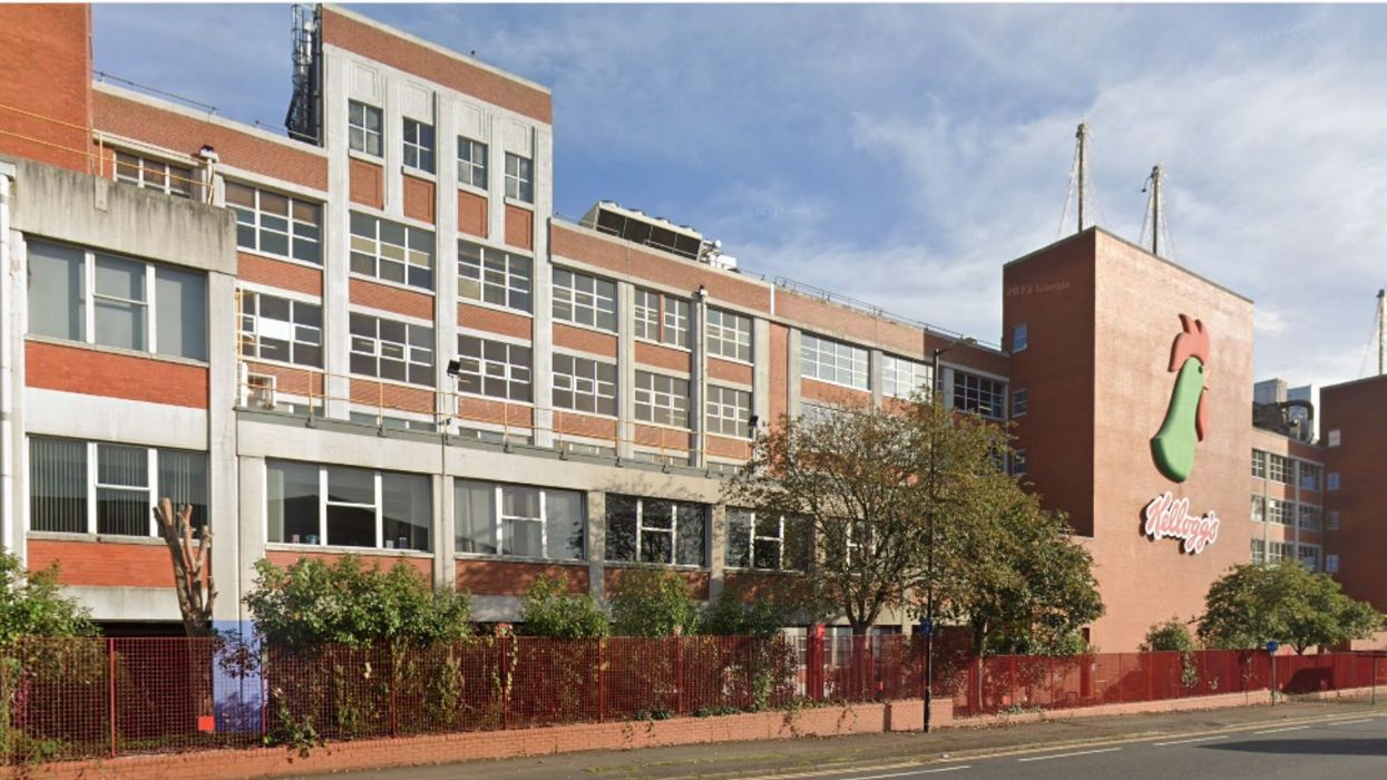 Kellogg's Trafford Park factory in Manchester