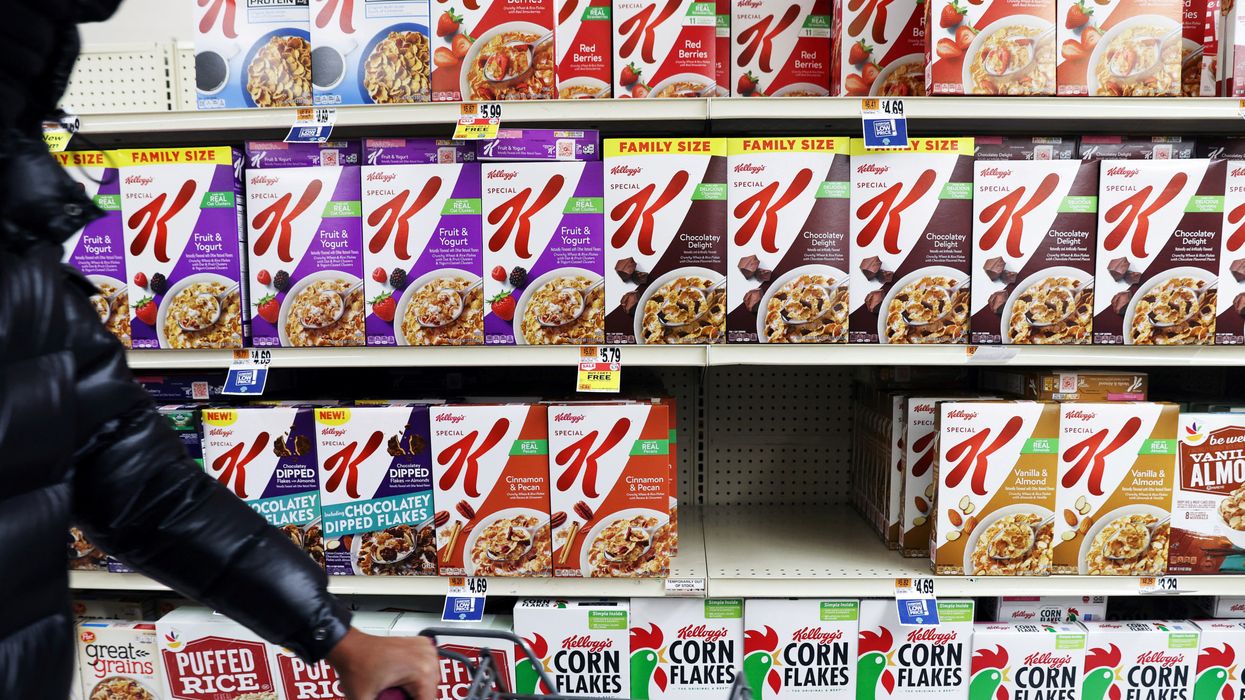 Kellogg’s on a shelf