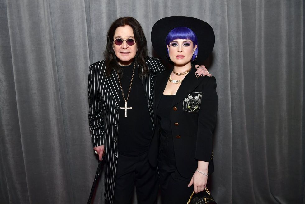Kelly and Ozzy Osbourne