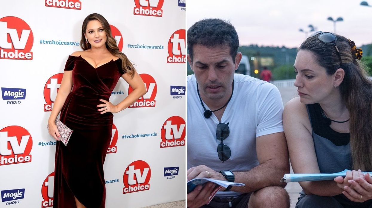 Kelly Brook and Jeremy Parisi