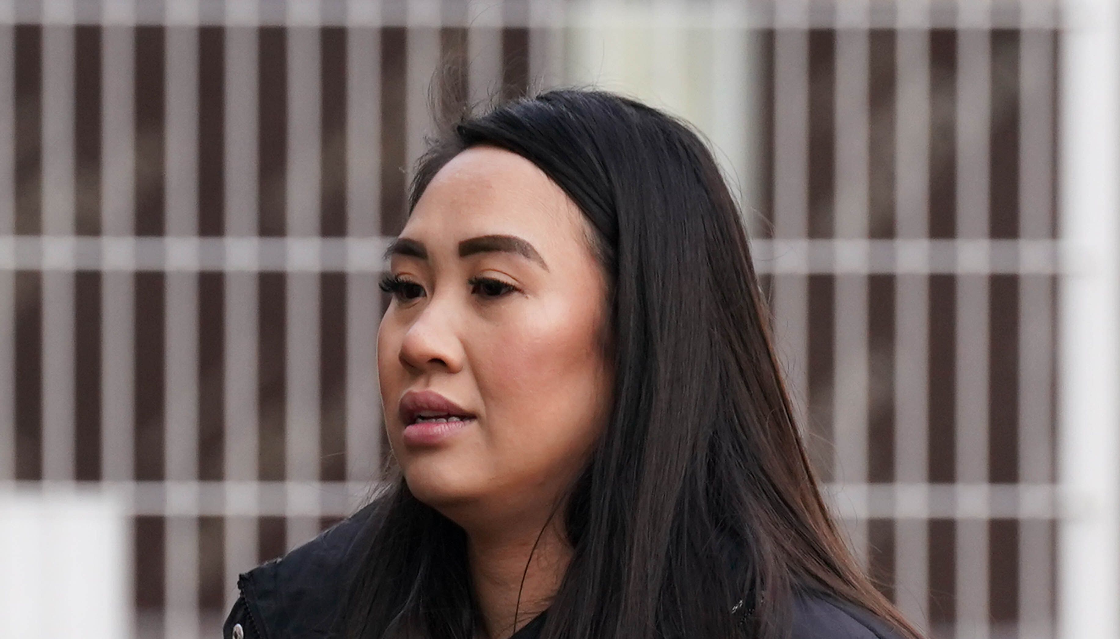 Kelly Duong, outside Nottingham Crown Court