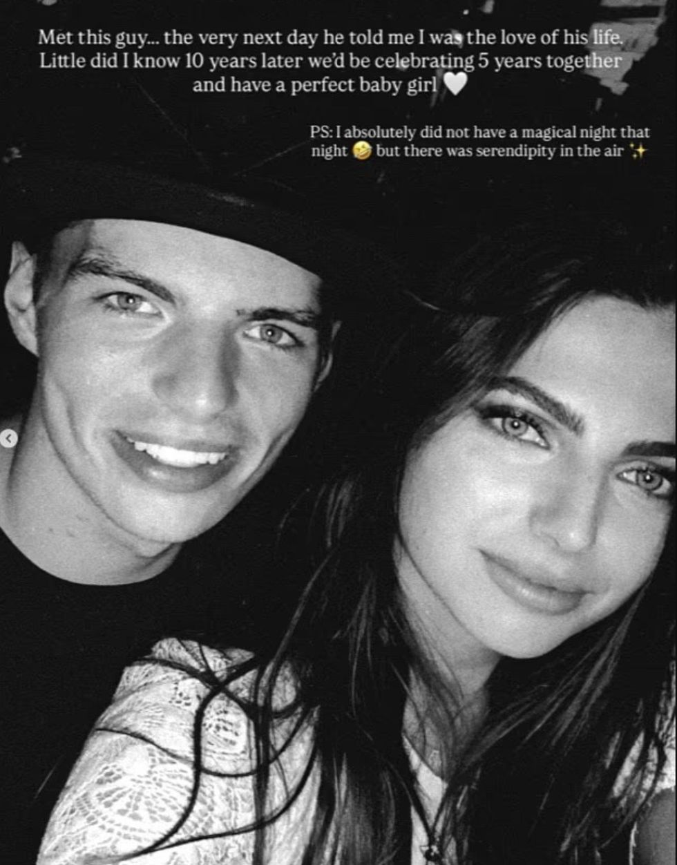 Kelly Piquet opened up on how her relationship with Max Verstappen started