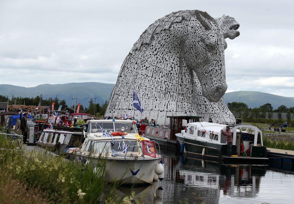 Kelpies in Falkirk