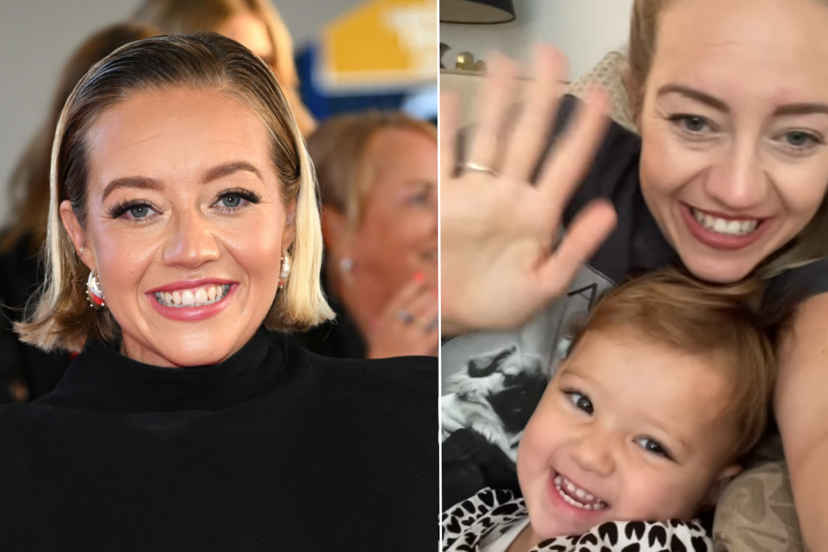 Kelsey Parker and daughter