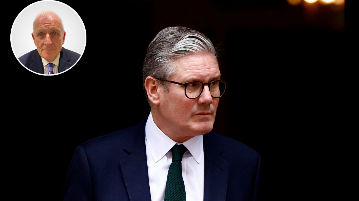 Kelvin MacKenzie and Keir Starmer