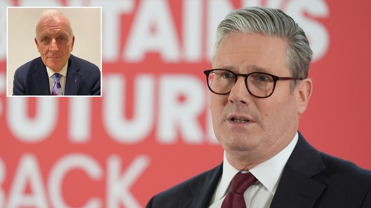 Kelvin MacKenzie and Kier Starmer