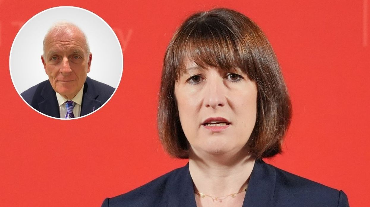 Kelvin Mackenzie and Rachel Reeves
