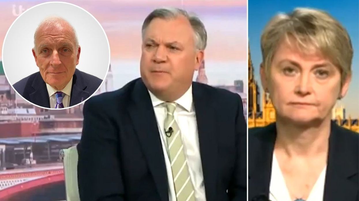 Kelvin Mackenzie, Ed Balls and Yvette Cooper
