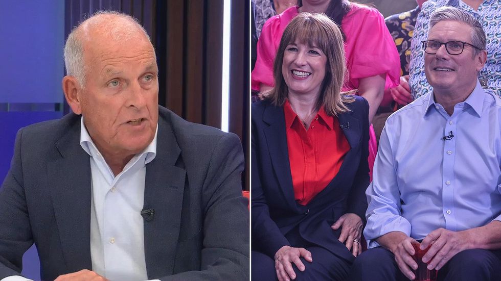 Kelvin MacKenzie, Keir Starmer, Rachel Reeves