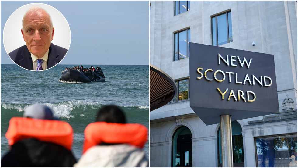 Kelvin MacKenzie, Migrants crossing the channel and New Scotland Yard