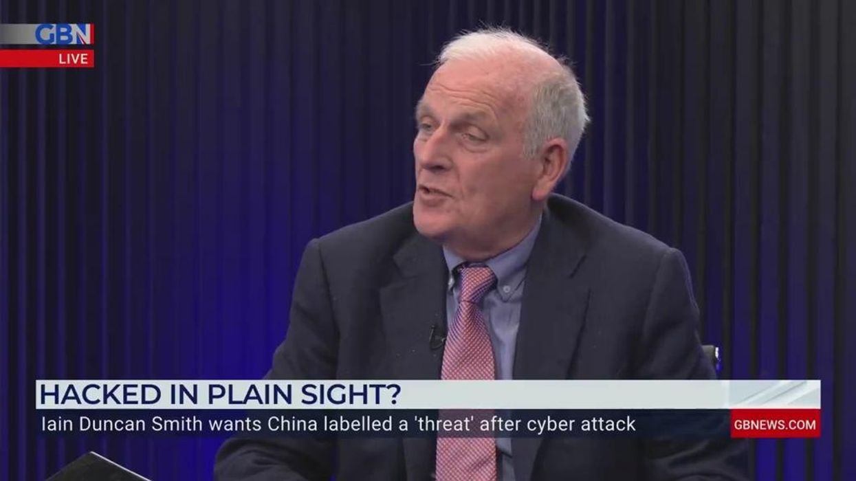 Kelvin Mackenzie praises MP Iain Duncan Smith for 'tough' stance on China cyber attack