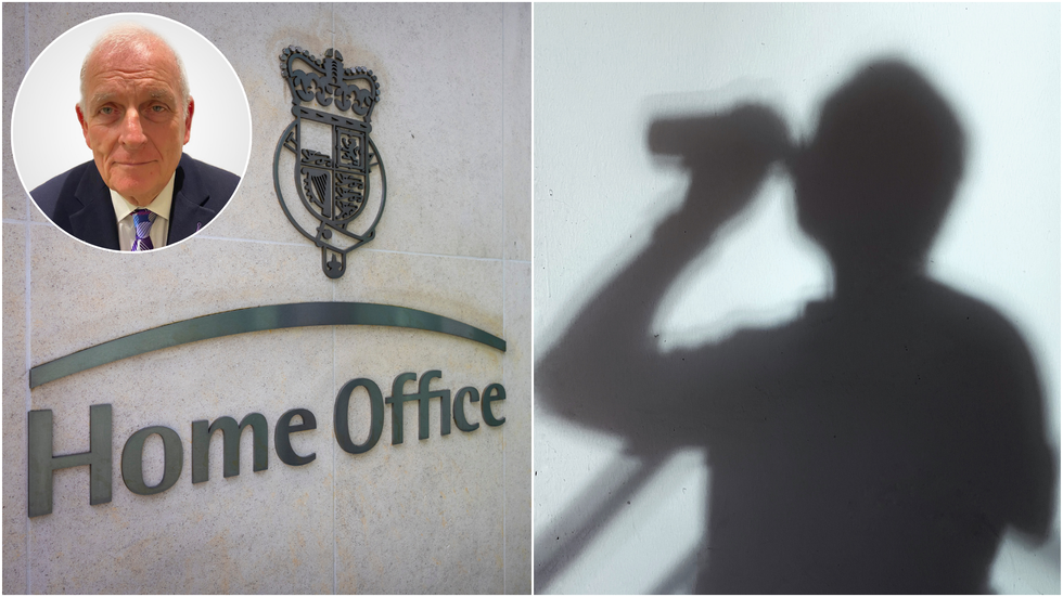 Kelvin MacKenzie, The Home Office and the shadow of a man drinking