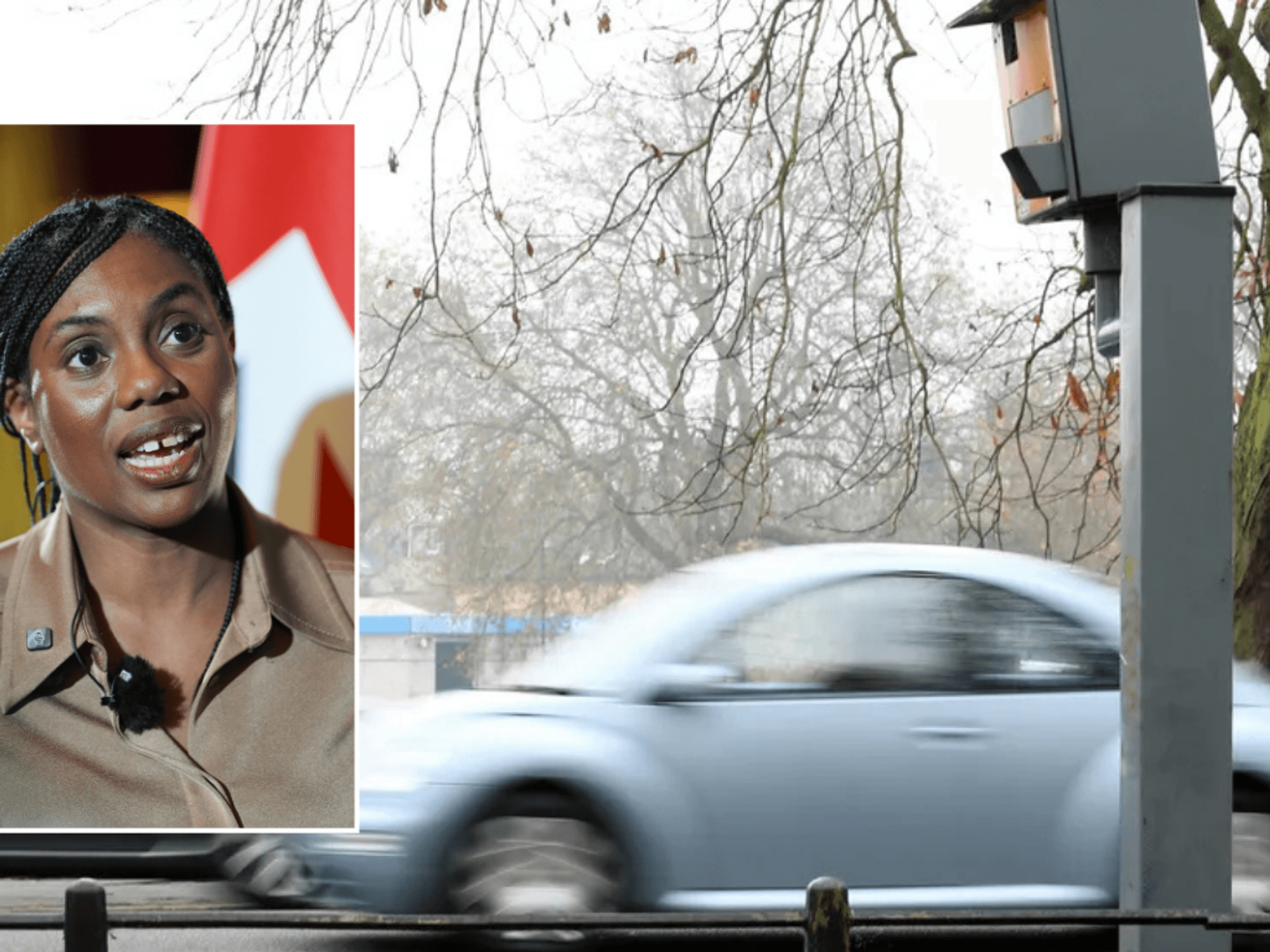 Kemi Badenoch and car speeding