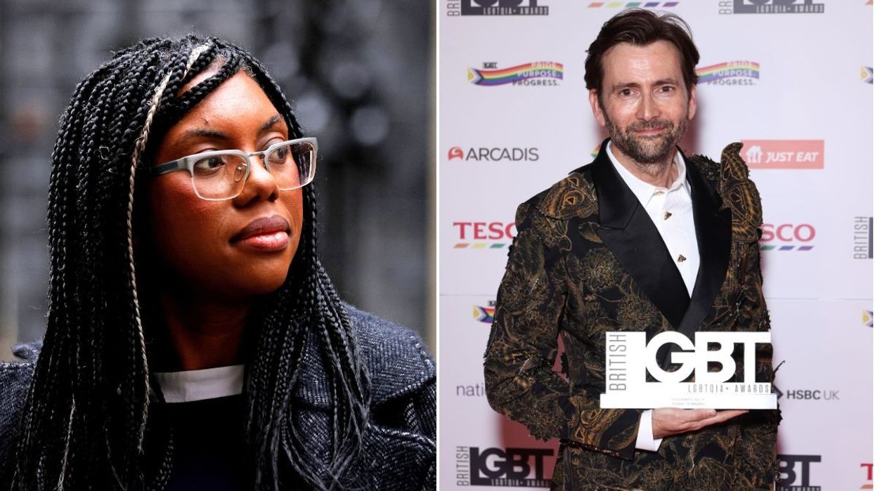 Kemi Badenoch and David Tennant