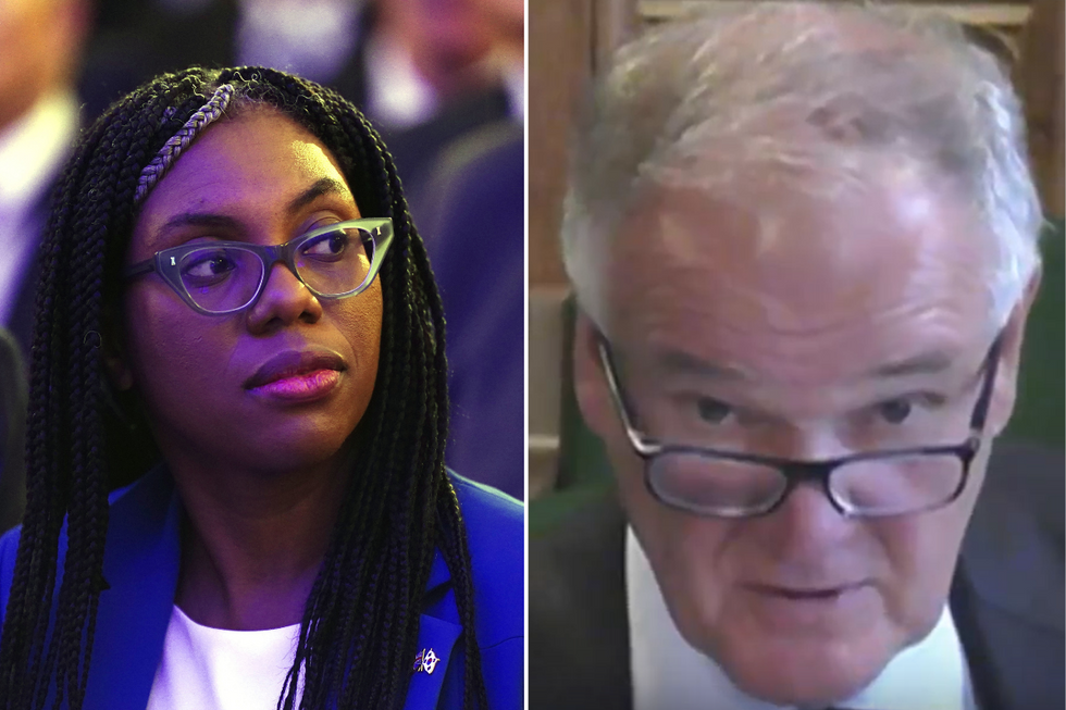 Kemi Badenoch and Henry Staunton