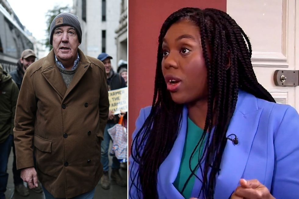 Kemi Badenoch and Jeremy Clarkson