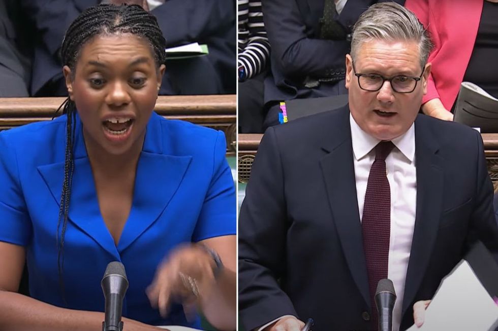 Kemi Badenoch and Keir Starmer locked horns over Angela Rayner's tax matters at PMQs