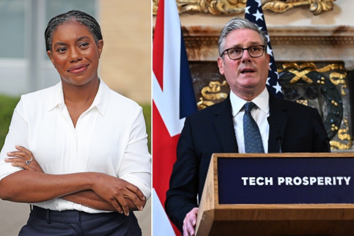 Kemi Badenoch and Keir Starmer