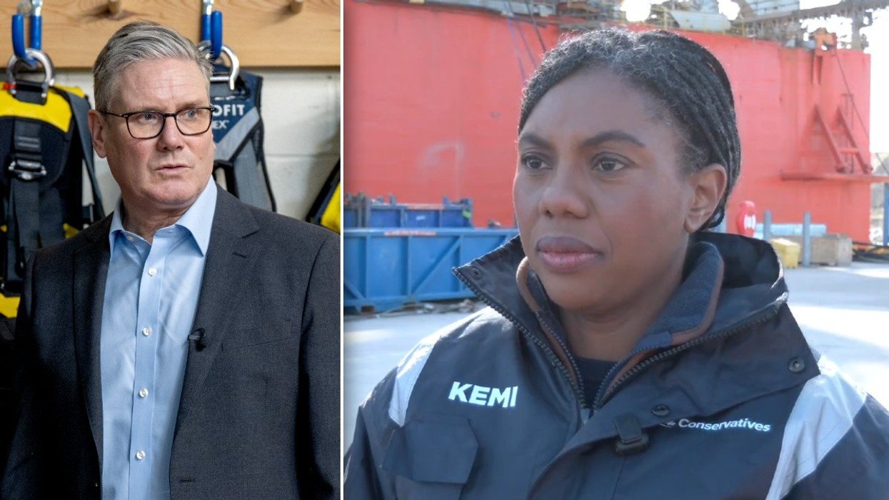 Kemi Badenoch and Keir Starmer