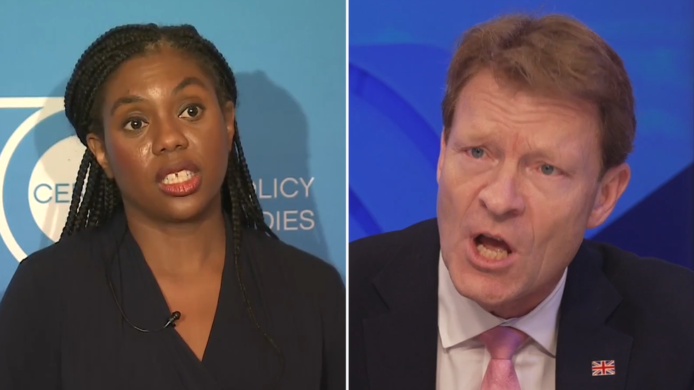 Kemi Badenoch and Richard Tice