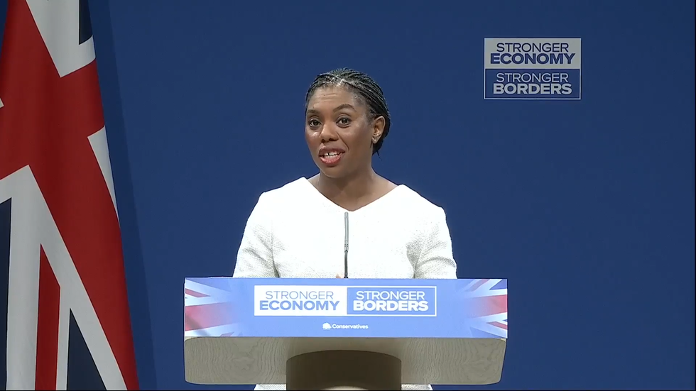 Kemi Badenoch at Conservative party conference