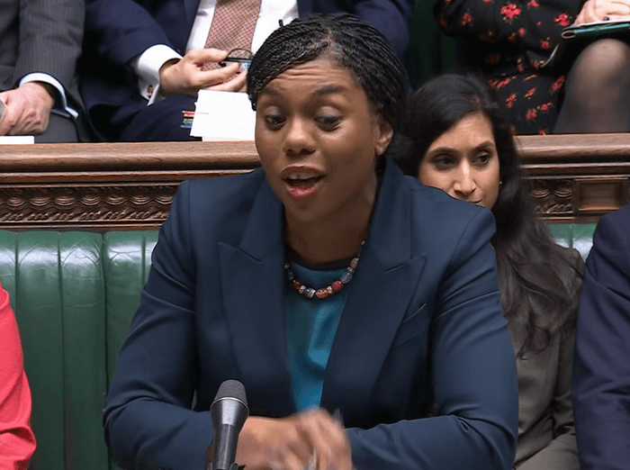 Kemi Badenoch at PMQs