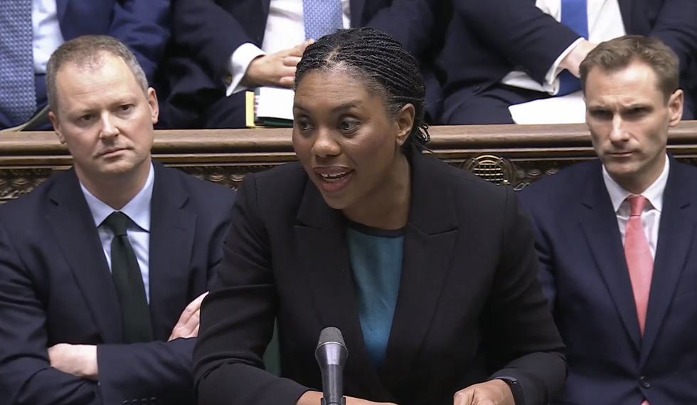 Kemi Badenoch hit back at Labour over China\u200b