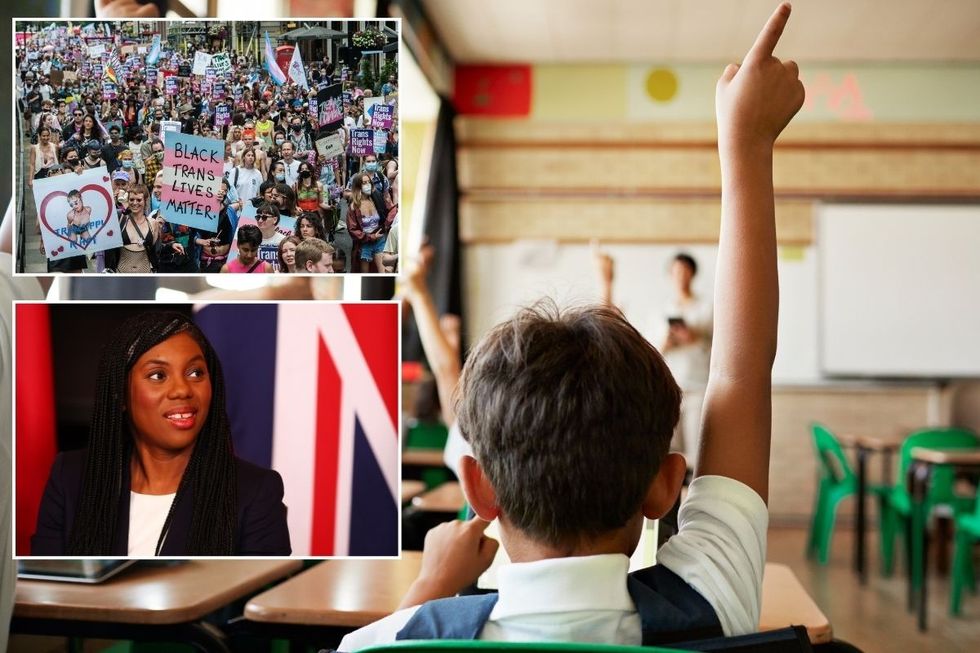 Kemi Badenoch is among the Cabinet Ministers under fire for 'woke' ideology in schools