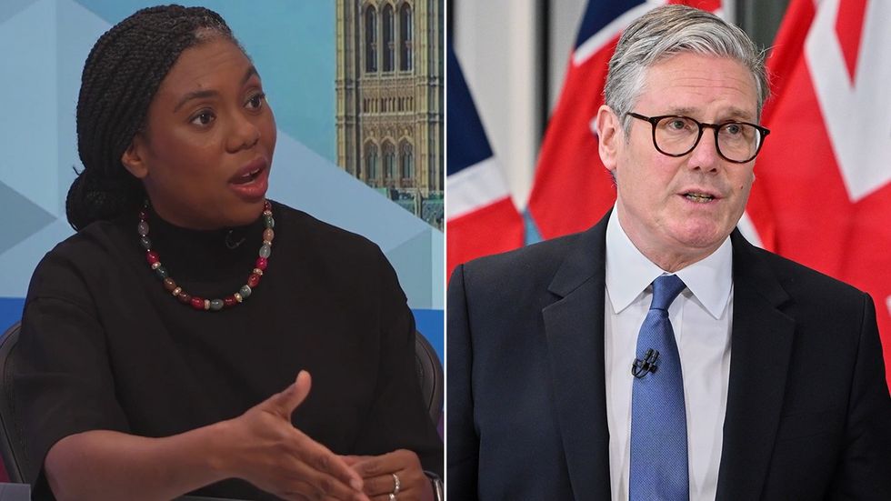 Kemi Badenoch, Keir Starmer