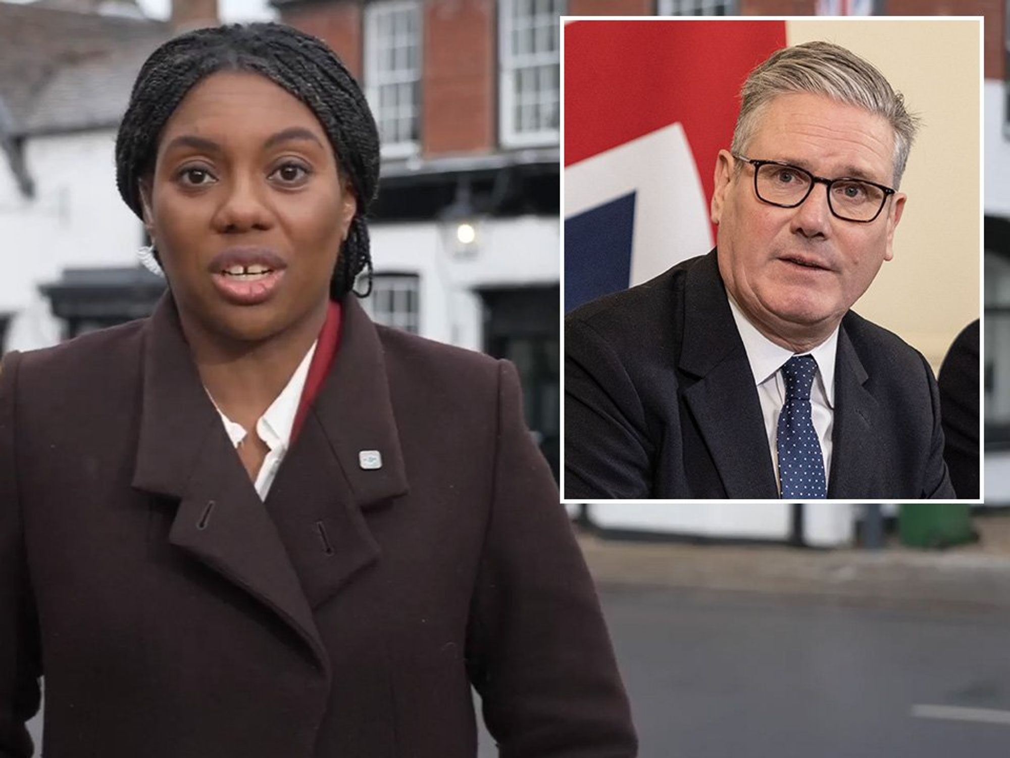 Kemi Badenoch, Keir Starmer