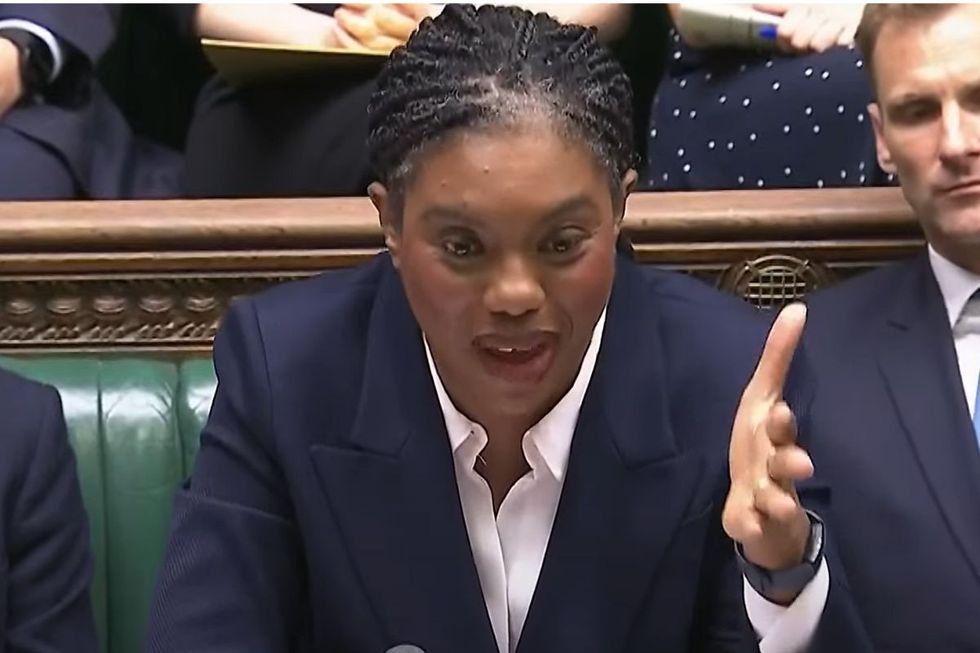 Kemi Badenoch mocks \u2018absolutely miserable looking' Rachel Reeves as Keir Starmer sparks fears of new tax hikes