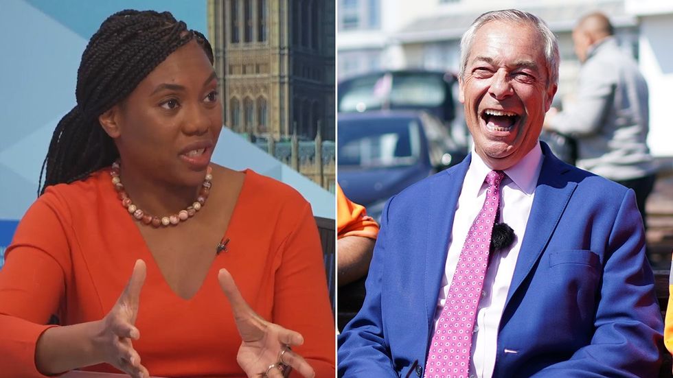 Kemi Badenoch, Nigel Farage