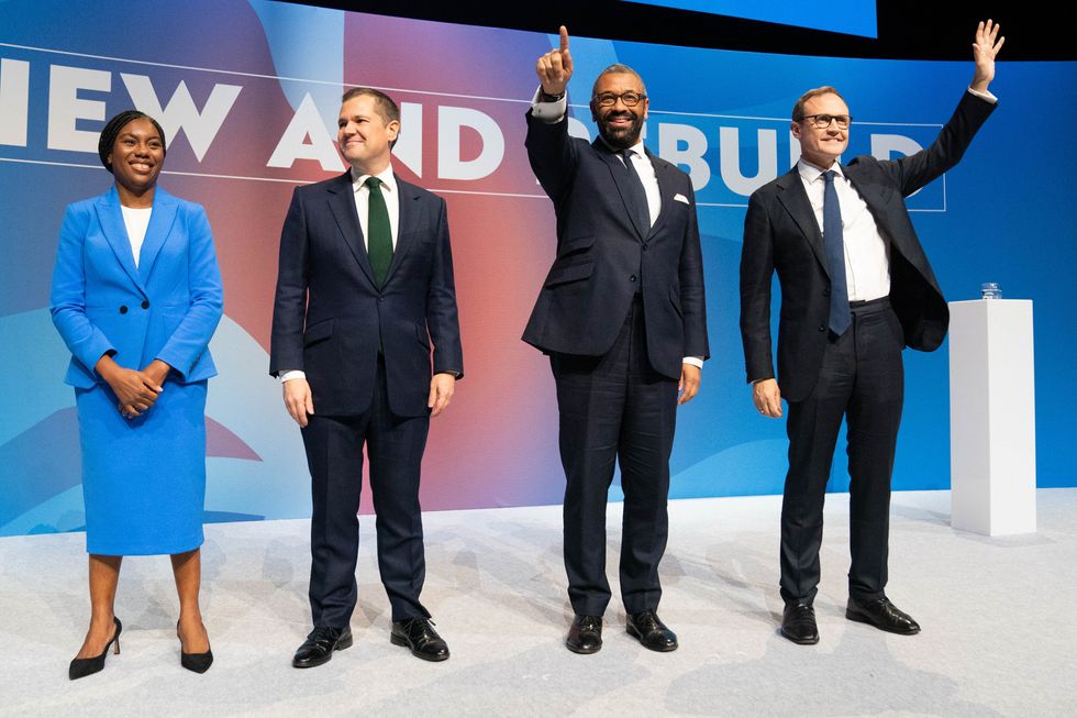 Kemi Badenoch, Robert Jenrick, James Cleverly and Tom Tugendhat will battle it out to replace Rishi Sunak