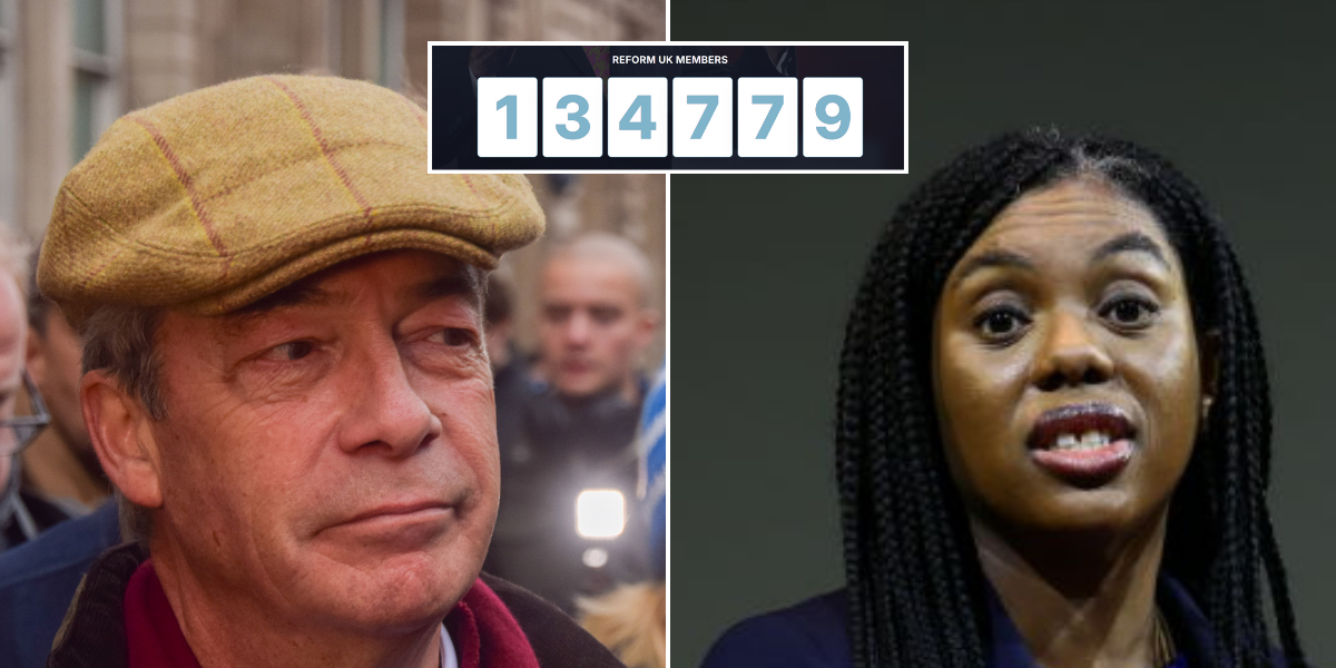 NextImg:Farage hits out at 'bitter' Badenoch over claims Reform UK 'faked' membership milestone