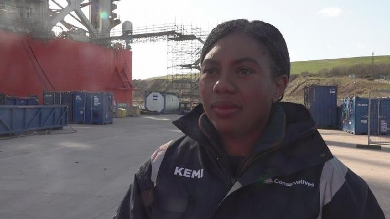Kemi Badenoch vows to tear down legal barriers that are stopping the flow of North Sea oil