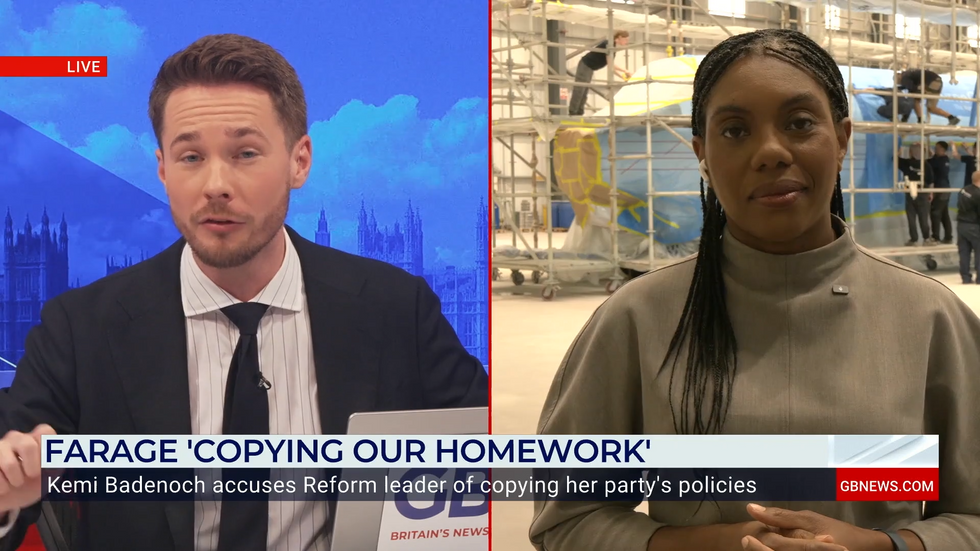 Kemi Badenoch speaks to Alex Armstrong on GB News