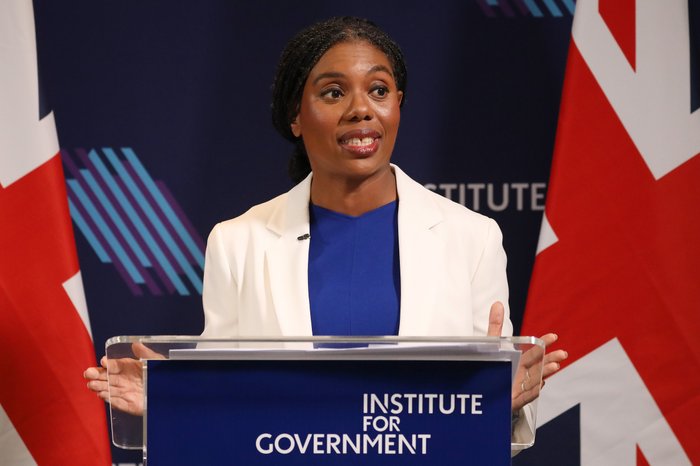 Kemi Badenoch spoke out about speculation she would prop up Nigel Farage as PM