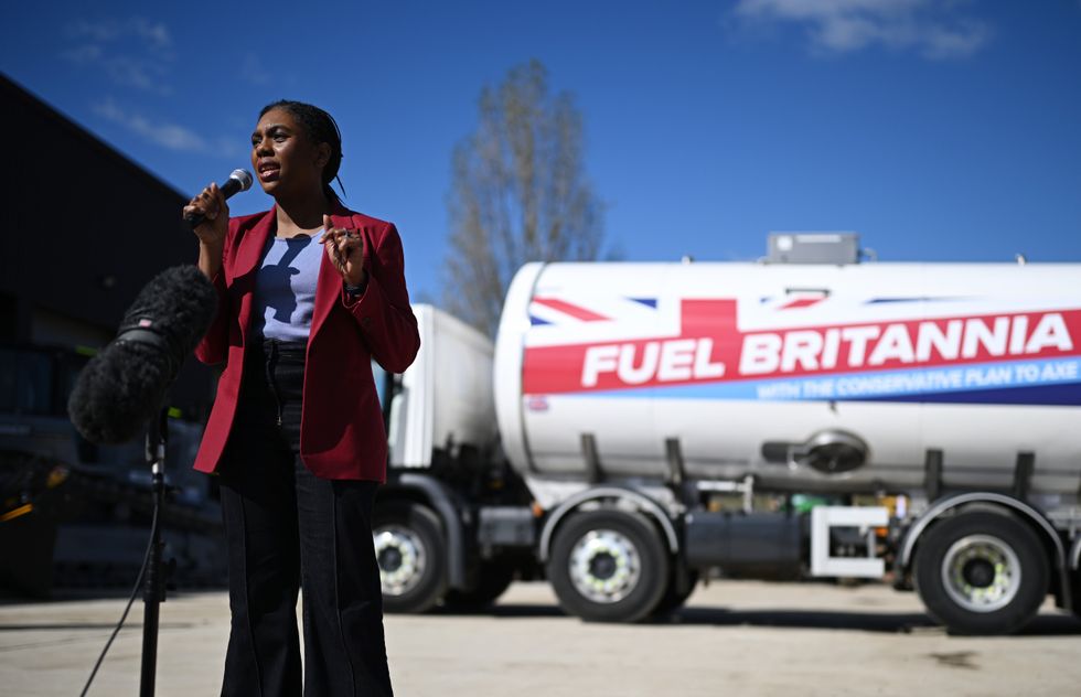 Kemi Badenoch unveiled the Tory Party's energy policy