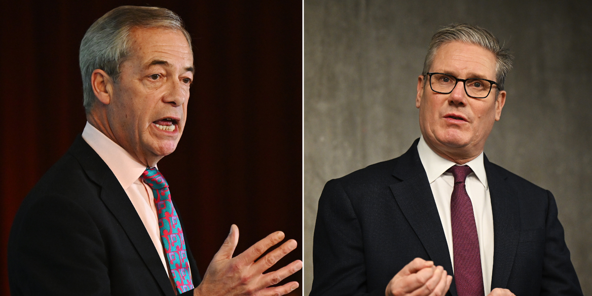 NextImg:Nigel Farage would make sweeping gains with Labour LOSING 200 seats if election held today, new poll shows