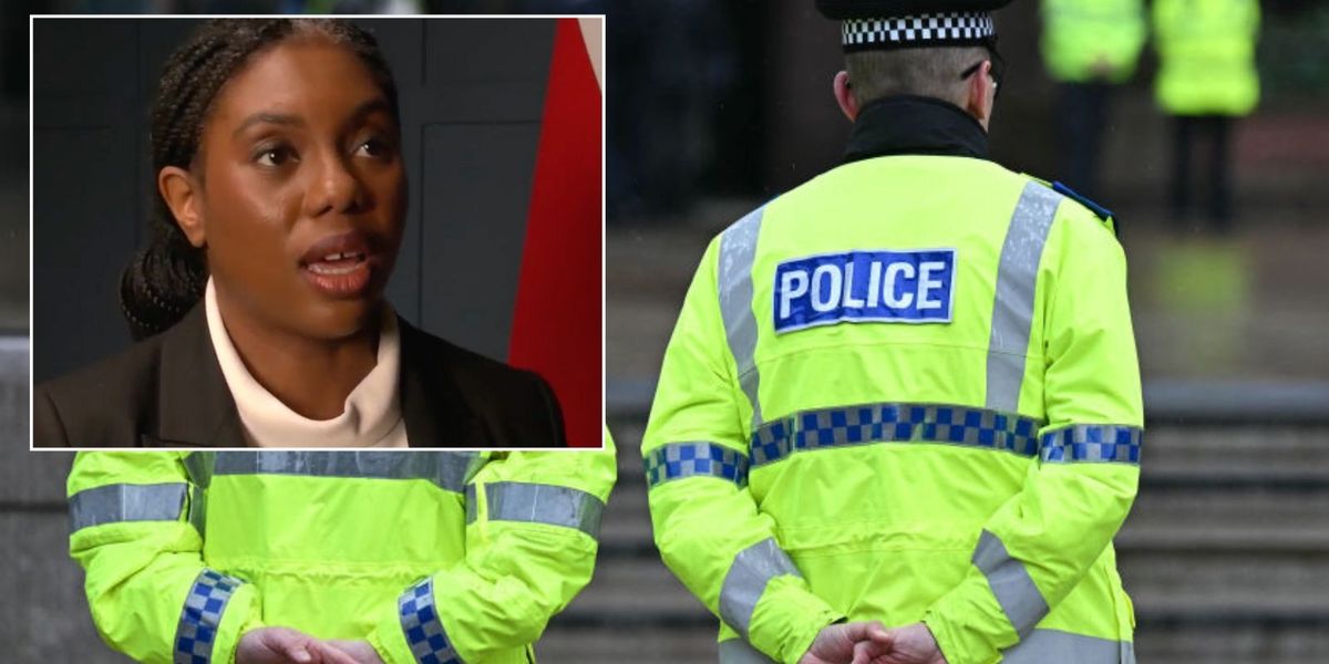 NextImg:'Focus on catching criminals not policing social media!' Kemi Badenoch calls for 'common sense' as Tory leader rebukes police